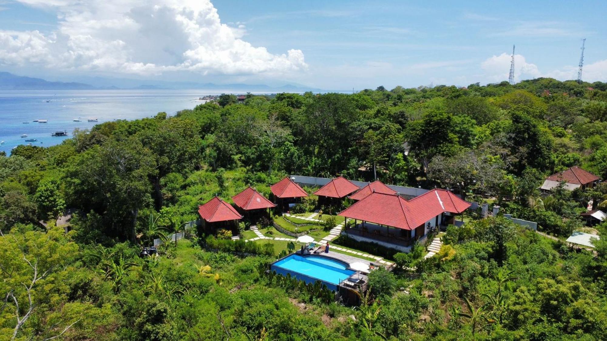 Готель Sunset Hill Lembongan Екстер'єр фото